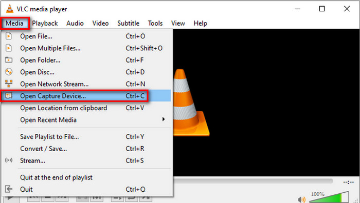 FVC VLC Open Opname