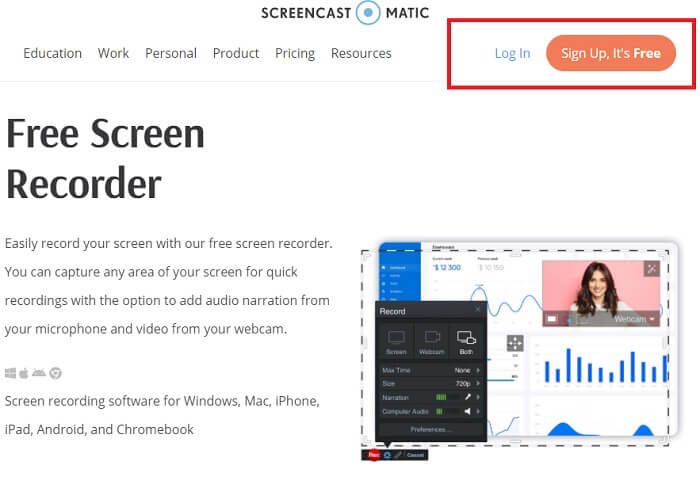 Registrazione FVC AMV Screecastomatic