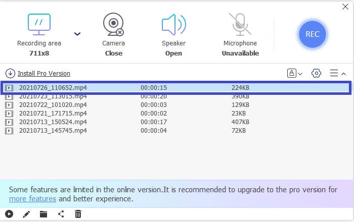 FVC 檢查記錄