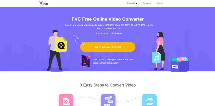 Video trực tuyến miễn phí của FVC