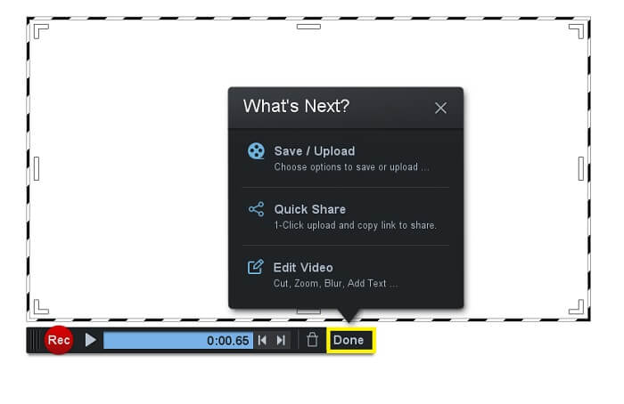 Screencast-O-Matic SaveRecording