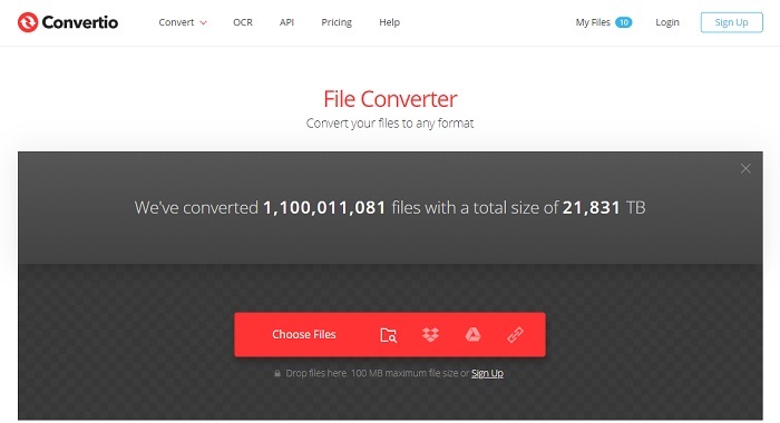 Convertio en línea