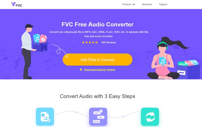 Бесплатный аудио конвертер FVC