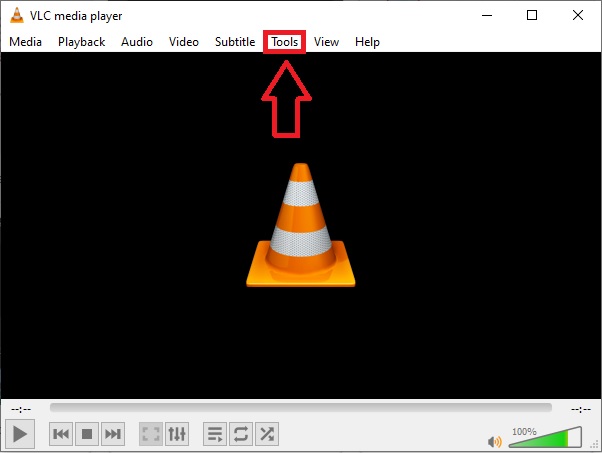 打開 VLC