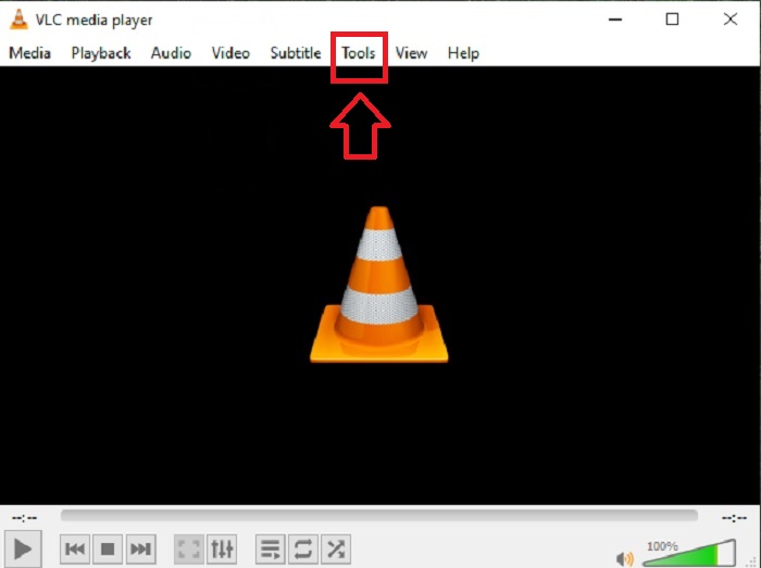 Открыть VLC