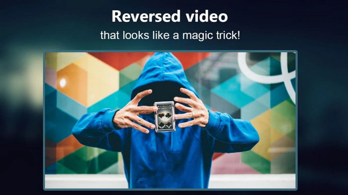 Reverzní film FX magické video