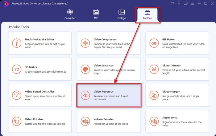 Kotak Alat Temukan Pembalik Video