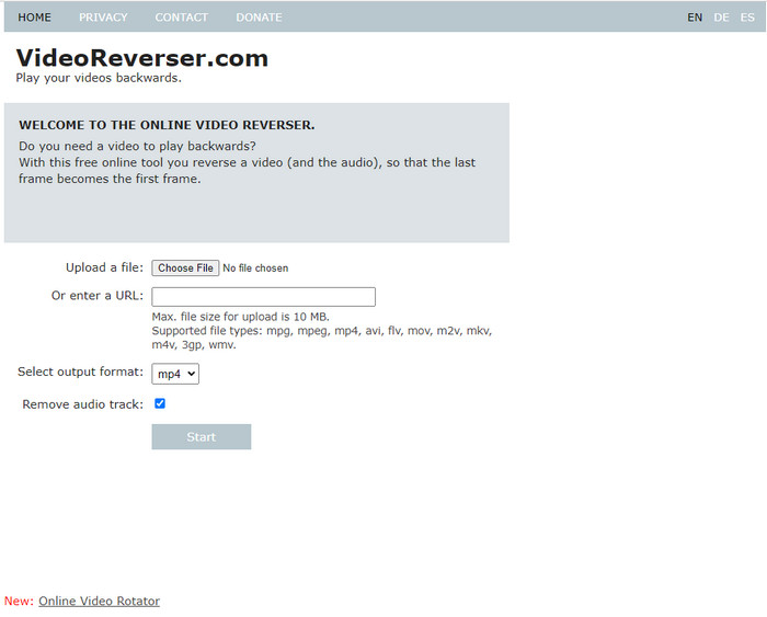 Video Reverser Com