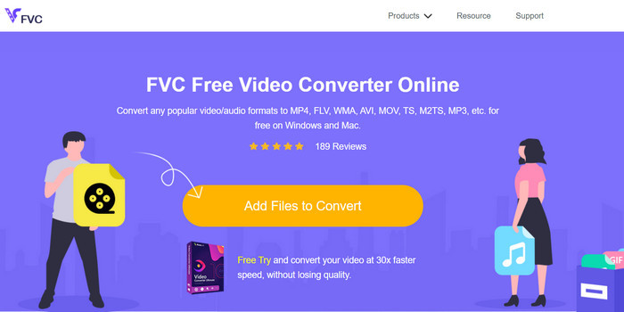 FVC gratis videokonverterare online