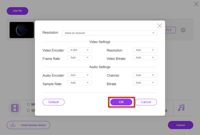 Canvia la configuració d'àudio del vídeo