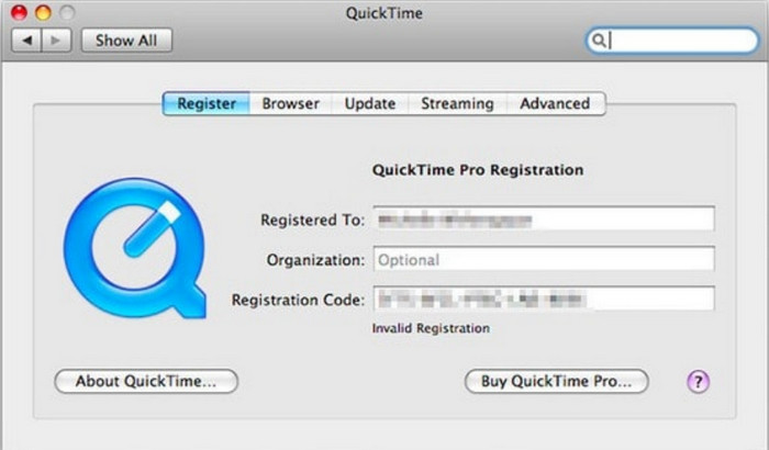 QuickTime 转换器