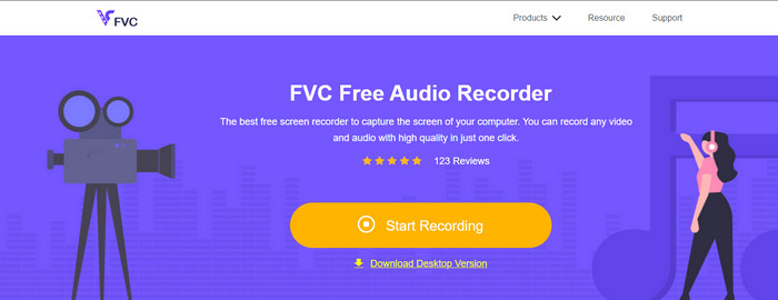 FVC-Audiorecorder online