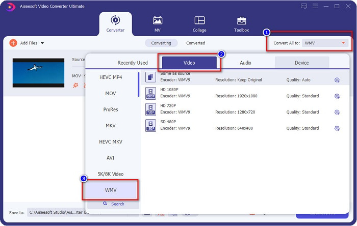 mov file converter to wmv