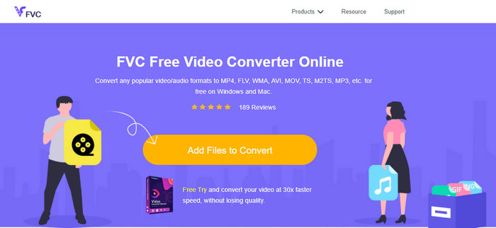 Pengonversi Video Gratis FVC Online