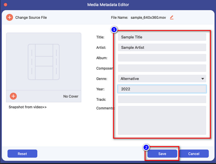 Jak upravit metadata fotky?