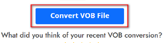 Converti file VOB