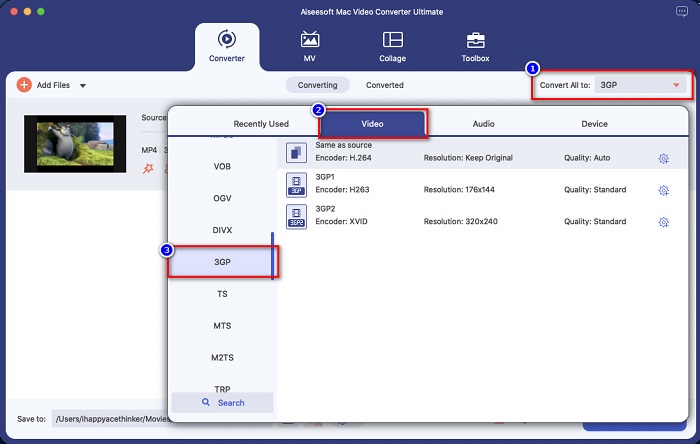 Output Formats