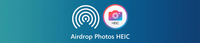 Airdrop-foto's HEIC