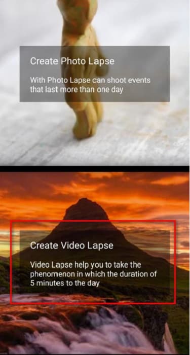 Crear lapso de video