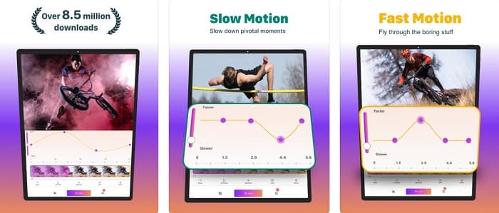 Ứng dụng video SlowMotion