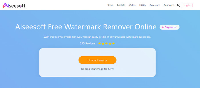 Aiseesoft Watermark Remover ออนไลน์