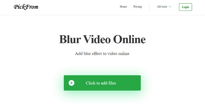 PickFrom Blur-Video online