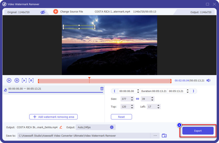 vsdc free video editor watermark