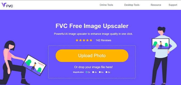 Upscaler für FVC-freie Bilder