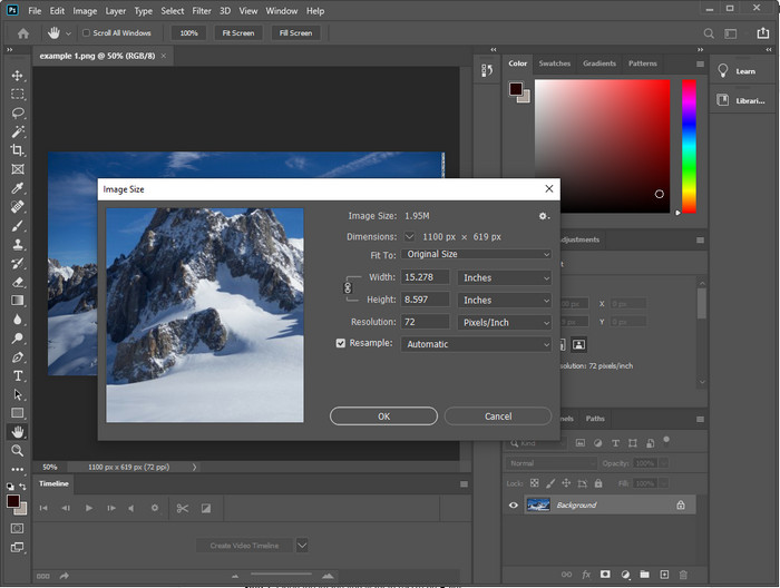 Adobe Photoshop Resizer FVC