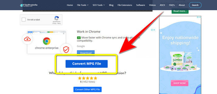 Converteix fitxer MPG