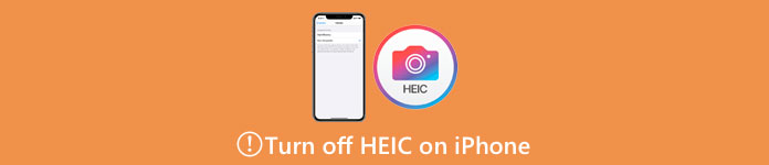 قم بإيقاف تشغيل HEIC iPhone