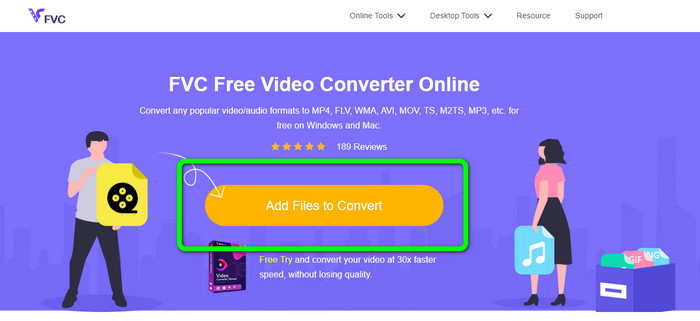 Adicionar arquivos para converter