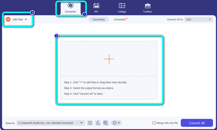 Tambahkan File Plus OGV