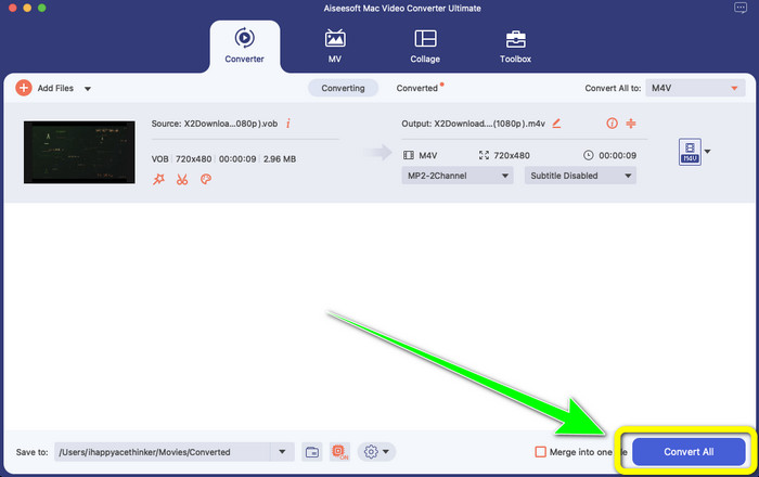 Converter todos os botões FVC