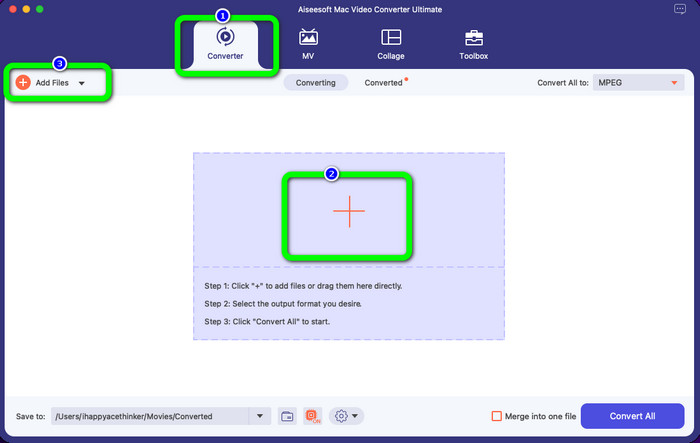 Converter Plus เพิ่มไฟล์