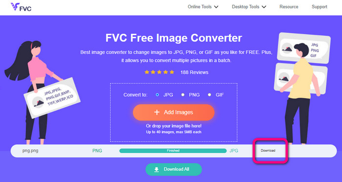 Download-Button Final FVC