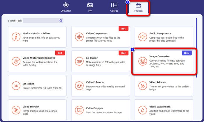 Toolbox Convertitore di immagini offline