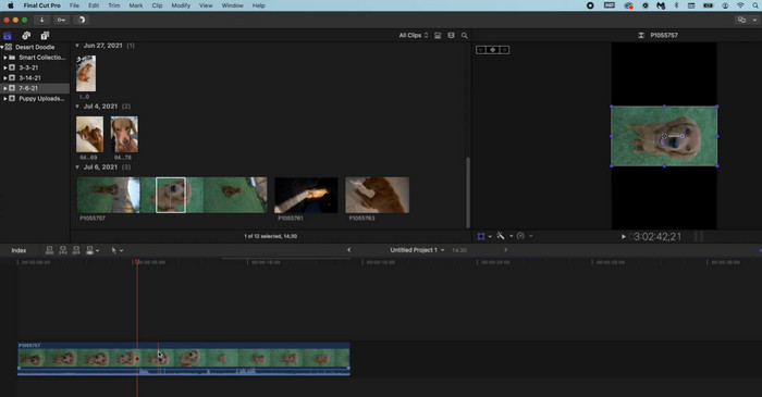 Final Cut Rotate Video