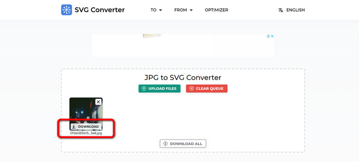 โปรแกรมแปลงไฟล์ JPG เป็น SVG