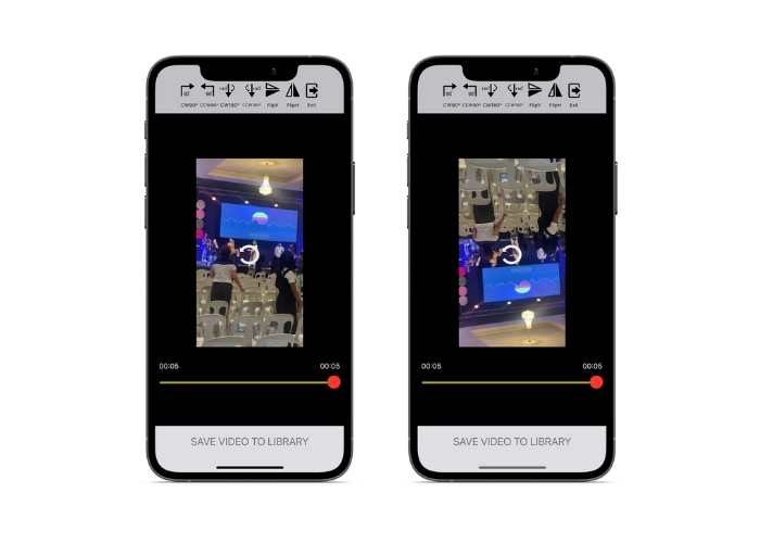 Video Rotar Flip App