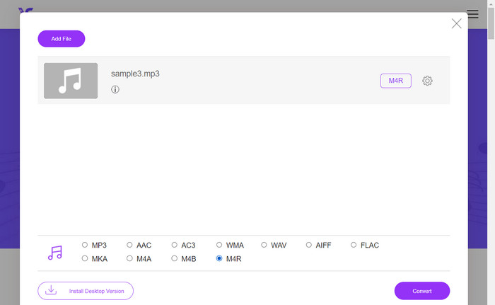 Ingyenes Audio Converter