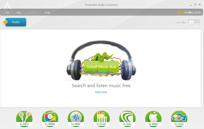 Penukar Audio Freemake