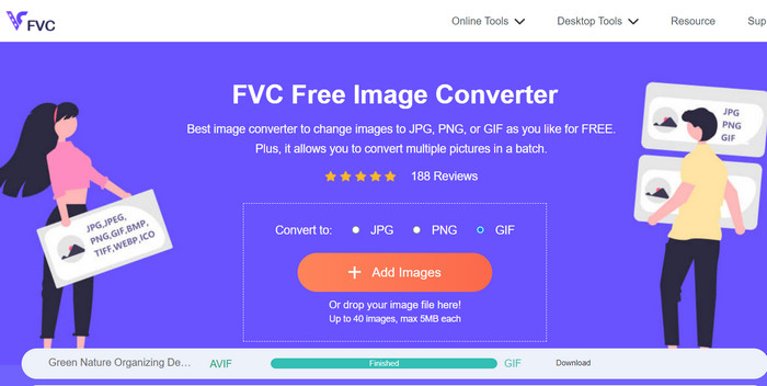 Converter para GIF online