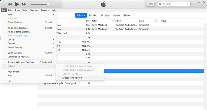 iTunes 转换