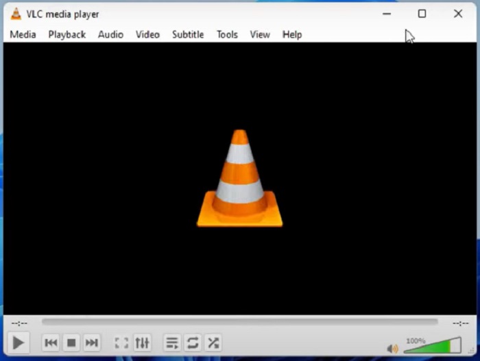 Giao diện trình phát VLC