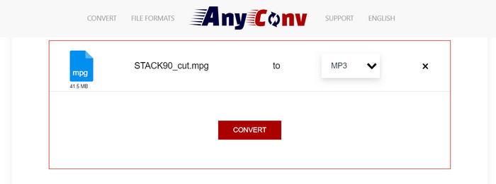 Giao diện AnyConv