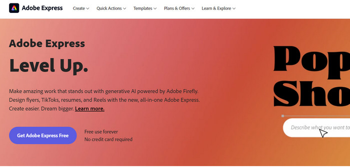 adobe expreso