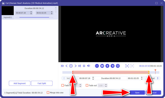 Cắt video Lưu