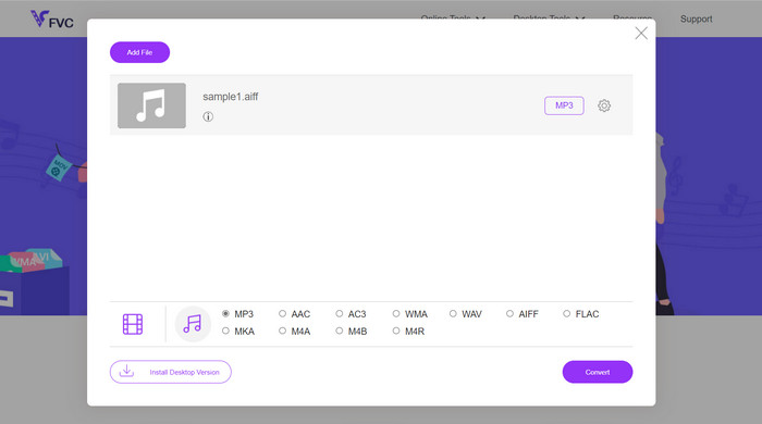 ตัวแปลง MP3 ออนไลน์ฟรี