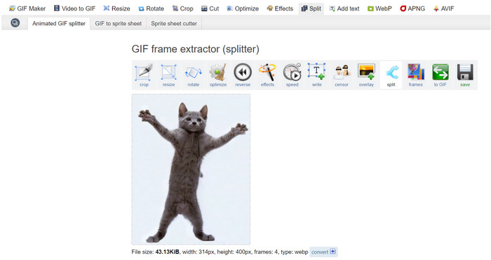 GIF-splitter